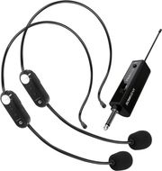 SONICGEAR SONICGEAR RECHARGEABLE DUAL HEADSET MICROPHONES WMH 100 UL BLACK WMH100ULD