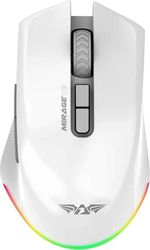 ARMAGGEDDON ARMAGGEDDON TRI-MODE GAMING MOUSE 10000CPI MIRAGE VII WHITE MIRAGEVII-W