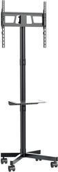 GEMBIRD TV FLOOR STAND TILT WITH CASTER WHEELS 32'-55' BLACK TVS-55T-03
