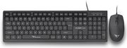 ALCATROZ ALCATROZ USB WIRED KEYBOARD AND MOUSE XPLORER C3600 BLACK C3600
