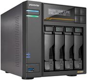 ASUSTOR ASUSTOR NAS LOCKERSTOR 4 GEN3 AS6804T 4-BAY 3,5''/4X M.2 NVME /AMD 4-CORE/16GB DDR5/2X 10 GBE PORT