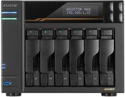 ASUSTOR ASUSTOR NAS LOCKERSTOR 6 GEN3 AS6806T 6-BAY 3,5''/4X M.2 NVME /AMD 4-CORE/16GB DDR5/2X 10 GBE PORT
