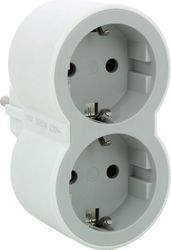 LEGRAND LEGRAND ΠΟΛΥΠΡΙΖΟ 2S ΦΙΣ WHITE/GREY