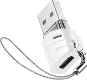 XO XO NB256D ΑΝΤΑΠΤΟΡΑΣ USB HIGH-SPEED TYPE-C ΘΗΛ. - USB-Α ΑΡΣ. ΣΕ ΛΕΥΚΟ ΧΡΩΜΑ