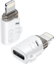 XO NB256E ΑΝΤΑΠΤΟΡΑΣ USB HIGH-SPEED TYPE-C ΑΡΣ. ΘΗΛ. - LIGHTNING ΣΕ ΛΕΥΚΟ ΧΡΩΜΑ