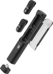 BOYA BOYA MAGIC - TYPE-C &amp; 3,5MM, USB-C RECEIVER WIRELESS MICROPHONE 2 TX + 1 RX + CHARING CASE