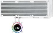 LIAN LI HYDROSHIFT II LCD-C 360 NO FANS WHITE - AIO CPU LIQUID COOLER