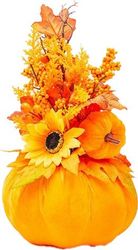 EUROLAMP ΦΘΙΝΟΠΩΡΙΝΟ ΔΙΑΚΟΣΜΗΤΙΚΟ ΜΕ ΗΛΙOΤΡΟΠΙΟ ΚΑΙ ΠΟΡΤΟΚΑΛΙ BERRIES 21CM