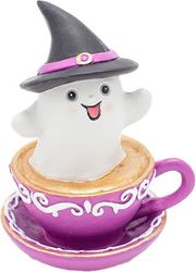 EUROLAMP ΦΑΝΤΑΣΜΑΤΑΚΙ ΣΕ ΜΩΒ ΦΛΥΤΖΑΝΑΚΙ HALLOWEEN 7.6X6X10.3CM