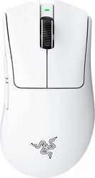 RAZER RAZER DEATHADDER V4 PRO WHITE - 57G WIRELESS GAMING MOUSE - ERGONOMIC - 120 HOURS BATTERY - 45K DPI
