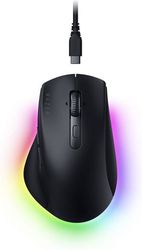 RAZER PRO CLICK V2 - WIRELESS ERGONOMIC MOUSE - CHATGPT AI - RGB GAMING - LONG BATTERY