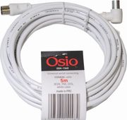 OSIO OSK-1340 ΟΜΟΑΞΟΝΙΚΟ ΚΑΛΩΔΙΟ ΚΕΡΑΙΑΣ ΓΩΝΙΑΚΟ ΑΡΣΕΝΙΚΟ ΣΕ ΘΗΛΥΚΟ 5 M 75 Ω