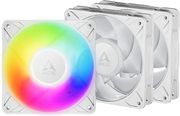 ARCTIC ARCTIC P12 PRO A-RGB (WHITE) - 3 PACK 120 MM A-RGB PWM FAN WITH CABLE SPLITTER