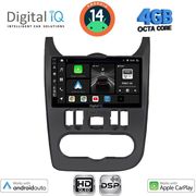 DIGITAL IQ BXF 6101BL_CPAA 9'' MULTIMEDIA TABLET FOR DACIA DUSTER LOGAN SANDERO MOD. 2006-2012 BLACK