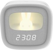 ALARM CLOCK WITH LED BUNNY NIGHT LIGHT PURE FNL-06 AURORA WHITE SQUARE FOREVER LIGHT