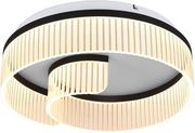 EUROLAMP ΠΛΑΦΟΝΙΕΡΑ ΑΚΡΥΛΙΚΗ LED 18W 1000LM 3000K ΔΙΑΦΑΝΗΣ-ΜΑΥΡΟ Φ50 ARTE ILLUMINA AURORA