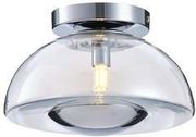 EUROLAMP ΠΛΑΦΟΝΙΕΡΑ ΓΥΑΛΙΝΗ G9 MAX 7W 230X230X150MM ΑΣΗΜΙ ARTE ILLUMINA CLEAR