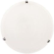 EUROLAMP ΠΛΑΦΟΝΙΕΡΑ ΤΟΙΧΟΥ Φ40 2ΧΕ27 ΛΕΥΚΟ-ΝΙΚΕΛ ARTE ILLUMINA ERIS