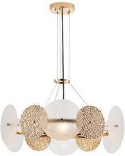 EUROLAMP ΦΩΤΙΣΤΙΚΟ KΡΕΜΑΣΤΟ 6XE14 MAX 8W Φ560H670MM ΧΡΥΣΟ ARTE ILLUMINA GLOW