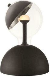 EUROLAMP ΦΩΤΙΣΤΙΚΟ ΕΠΙΤΡΑΠΕΖΙΟ ΜΑΥΡΟ ΗΜΙΣΦΑΙΡΙΚΟ