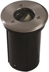 EUROLAMP ΦΩΤΙΣΤΙΚΟ ΔΑΠΕΔΟΥ ΧΩΝΕΥΤΟ ΜΕ ΠΛΑΣΤΙΚΗ ΒΑΣΗ ΣΤΡΟΓΓΥΛΟ GU10 IP65 33W ARTE ILLUMINA