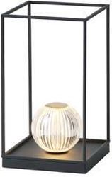 EUROLAMP ΦΩΤΙΣΤΙΚΟ ΕΠΙΤΡΑΠΕΖΙΟ LED 4W 90LM 3000K 180X320MM ΜΑΥΡΟ ARTE ILLUMINA BOX