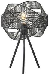 EUROLAMP ΦΩΤΙΣΤΙΚΟ ΕΠΙΤΡΑΠΕΖΙΟ ΜΕΤΑΛΛΟ 1XE27 MAX 15W 300X300X4700MM ΜΑΥΡΟ ARTE ILLUMINA OGGI