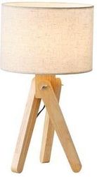 EUROLAMP ΦΩΤΙΣΤΙΚΟ ΕΠΙΤΡΑΠΕΖΙΟ ΞΥΛΟ 1XE27 MAX 15W 280Χ500MM ARTE ILLUMINA MADERA