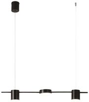 EUROLAMP ΦΩΤΙΣΤΙΚΟ ΚΡΕΜΑΣΤΟ 3ΦΩΤΟ LED 24W 75X150 ΜΑΥΡΟ ARTE ILLUMINA