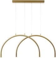 EUROLAMP ΦΩΤΙΣΤΙΚΟ ΚΡΕΜΑΣΤΟ AΛΟΥΜΙΝΙΟ-METAΛΛΟ 10W 896LM 3000K MΠΡΟΝΖΕ ARTE ILLUMINA APSIS