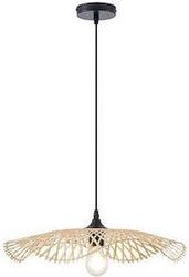 EUROLAMP ΦΩΤΙΣΤΙΚΟ ΚΡΕΜΑΣΤΟ BAMBOO 1XE27 MAX 15W 475X1160MM ΜΠΕΖ ARTE ILLUMINA CROSSLINE