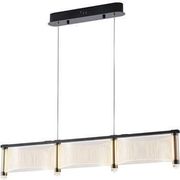 EUROLAMP ΦΩΤΙΣΤΙΚΟ ΚΡΕΜΑΣΤΟ ΑΚΡΥΛΙΚΟ LED 3ΦΩΤΟ 3Χ16W 4320LM 3000K ΧΡΥΣΟ ARTE ILLUMINA