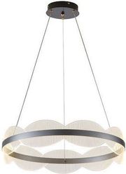 EUROLAMP ΦΩΤΙΣΤΙΚΟ ΚΡΕΜΑΣΤΟ ΑΚΡΥΛΙΚΟ ΣΤΡΟΓΓΥΛΟ LED 60W 5400LM 3000K ΑΣΗΜΙ ARTE ILLUMINA TORINO