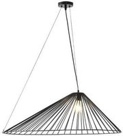 EUROLAMP ΦΩΤΙΣΤΙΚΟ ΚΡΕΜΑΣΤΟ ΜΕΤΑΛΛΟ 1XE27 MAX 15W 800X520X1360MM ΜΑΥΡΟ ARTE ILLUMINA RAY