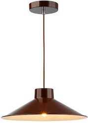 EUROLAMP ΦΩΤΙΣΤΙΚΟ ΚΡΕΜΑΣΤΟ ΜΟΝΟΦΩΤΟ 1XΕ27 360X1150MM ΓΥΑΛ ΣΚΟΥΡΟ KOKKINO ARTE ILLUMINA NELI