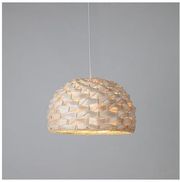 EUROLAMP ΦΩΤΙΣΤΙΚΟ ΚΡΕΜΑΣΤΟ ΜΟΝΟΦΩΤΟ Ε27 MAX 60W &amp;#216450X250 RATTAN ARTE ILLUMINA KAI