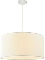 EUROLAMP ΦΩΤΙΣΤΙΚΟ ΚΡΕΜΑΣΤΟ ΥΦΑΣΜΑ 1XΕ27 MAX 15W Φ530Χ260 ΛΕΥΚΟ ARTE ILLUMINA SOHO