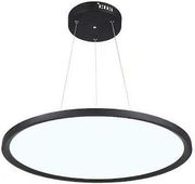 EUROLAMP ΦΩΤΙΣΤΙΚΟ ΟΡΟΦΗΣ LED SLIM Φ40 36W 3CCT ΜΑΥΡΟ PLUS