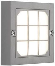 EUROLAMP ΦΩΤΙΣΤΙΚΟ ΤΟΙΧΟΥ LED 6W 135X135X32 3CCT IP65 ΓΡΑΦΙΤΗΣ ARTE ILLUMINA SENARIO