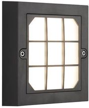 EUROLAMP ΦΩΤΙΣΤΙΚΟ ΤΟΙΧΟΥ LED 6W 135X135X32 3CCT IP65 ΜΑΥΡΟ ARTE ILLUMINA SENARIO