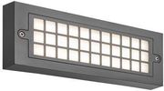 EUROLAMP ΦΩΤΙΣΤΙΚΟ ΤΟΙΧΟΥ LED 6W 255X30X90 3CCT IP65 ΓΡΑΦΙΤΗΣ ARTE ILLUMINA SENARIO