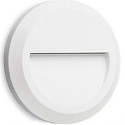 EUROLAMP ΦΩΤΙΣΤΙΚΟ ΤΟΙΧΟΥ SLIM LED 3W IP65 230V 3000K Φ135MM ΛΕΥΚΟ PRO ARTE ILLUMINA