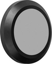 EUROLAMP ΦΩΤΙΣΤΙΚΟ ΤΟΙΧΟΥ ΟΒΑΛ LED 4W 150X150X27 3CCT IP65 ΜΑΥΡΟ ARTE ILLUMINA