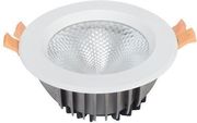 EUROLAMP ΦΩΤΙΣΤΙΚΟ ΧΩΝΕΥΤΟ LED 10W Φ90 3CCT ΛΕΥΚΟ PRO