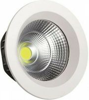 EUROLAMP ΦΩΤΙΣΤΙΚΟ ΧΩΝΕΥΤΟ LED COB Φ230 55W 6500K ΛΕΥΚΟ PLUS