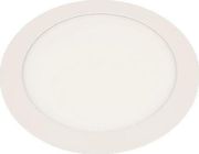 EUROLAMP ΦΩΤΙΣΤΙΚΟ ΧΩΝΕΥΤΟ LED SLIM Φ145 9W 3000K ΛΕΥΚΟ PLUS