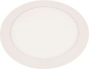 EUROLAMP ΦΩΤΙΣΤΙΚΟ ΧΩΝΕΥΤΟ LED SLIM Φ225 20W 3000K ΛΕΥΚΟ VALUE