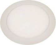 EUROLAMP ΦΩΤΙΣΤΙΚΟ ΧΩΝΕΥΤΟ LED SLIM Φ225 20W 6500K ΛΕΥΚΟ VALUE