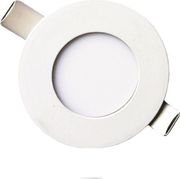 EUROLAMP ΦΩΤΙΣΤΙΚΟ ΧΩΝΕΥΤΟ LED SLIM Φ85 3W 6500K ΛΕΥΚΟ PLUS