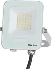 EUROLAMP ΠΡΟΒΟΛΕΑΣ LED SMD 20W ΛΕΥΚΟΣ IP66 6500K PLUS